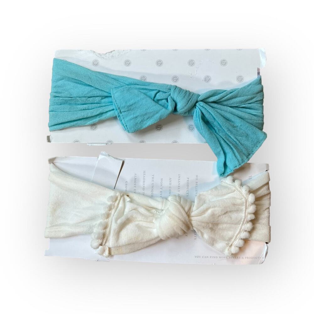 Bundle Of 2 Baby Bling Bows